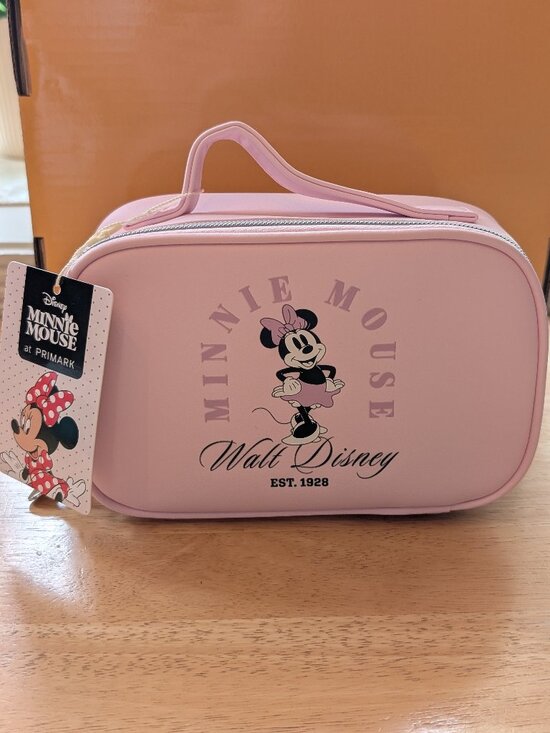Primark Handbags - Disney Minnie Mouse Large Pink Cosmetics Bag – NWT Primark
